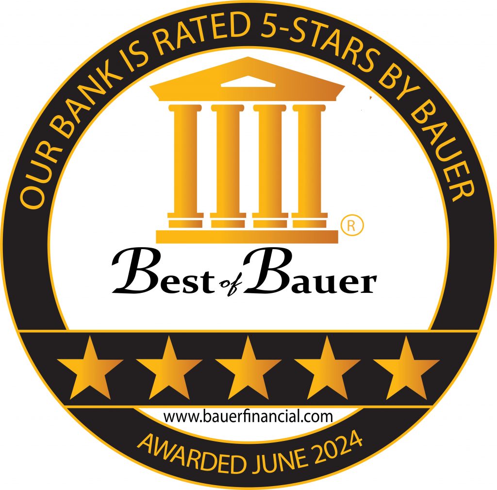 BauerFinancial Best of Bauer 5 star rating
