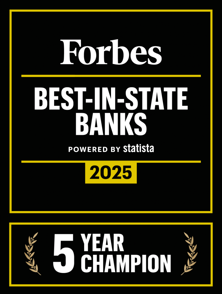 Forbes 5 Year Champion logo