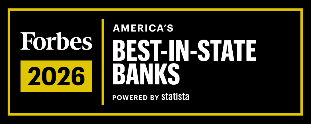 Forbes Best-In-State Banks 2025 Logo